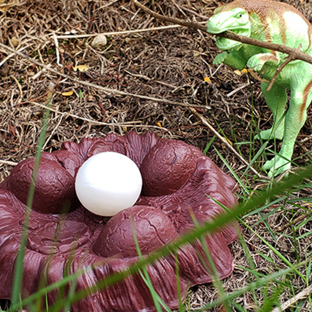 Kids Education Activities - 1Set Dinosaur Egg Simulation Plastic Dinosaur