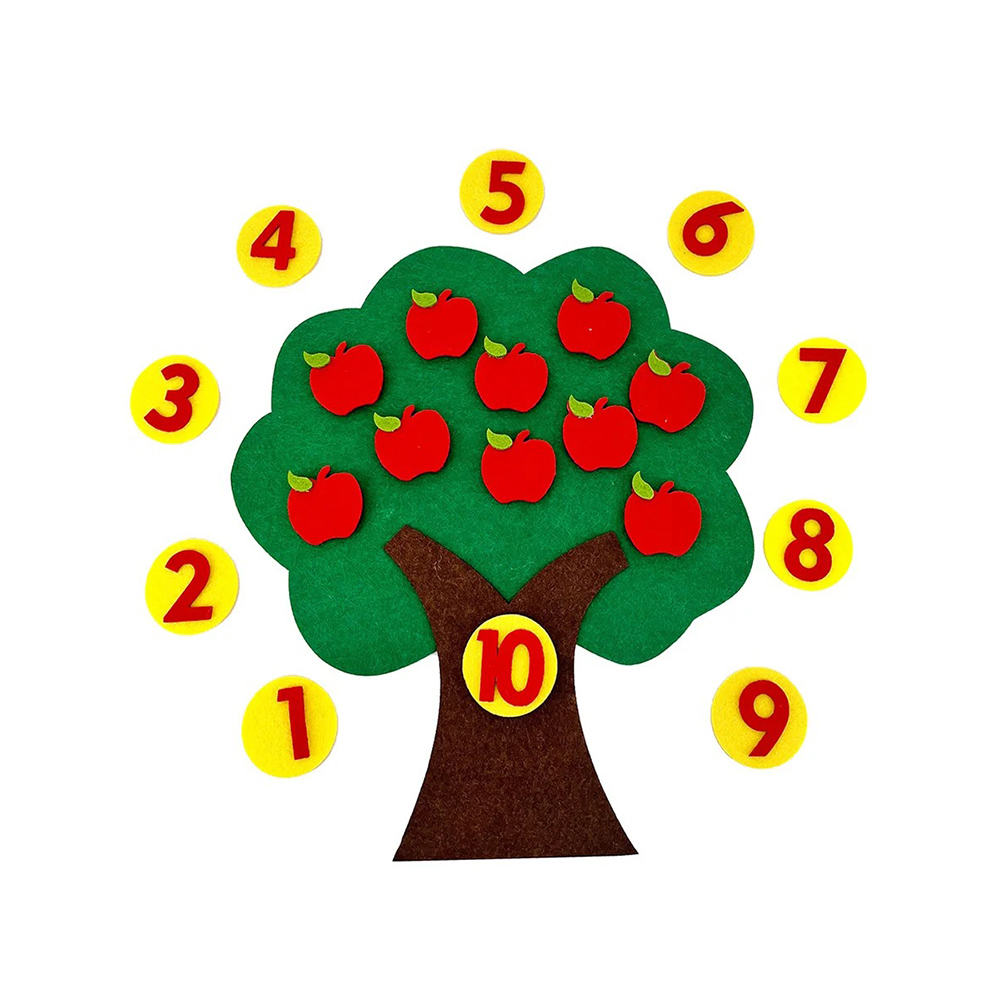 Montessori Fruit Tree Counting - Kids Education Number 评论和价格