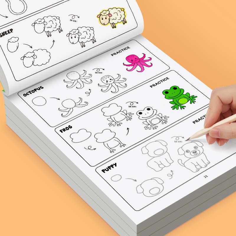 Kids Animal Drawing Book 32 Pa - Kids Education Activities 评论和价格