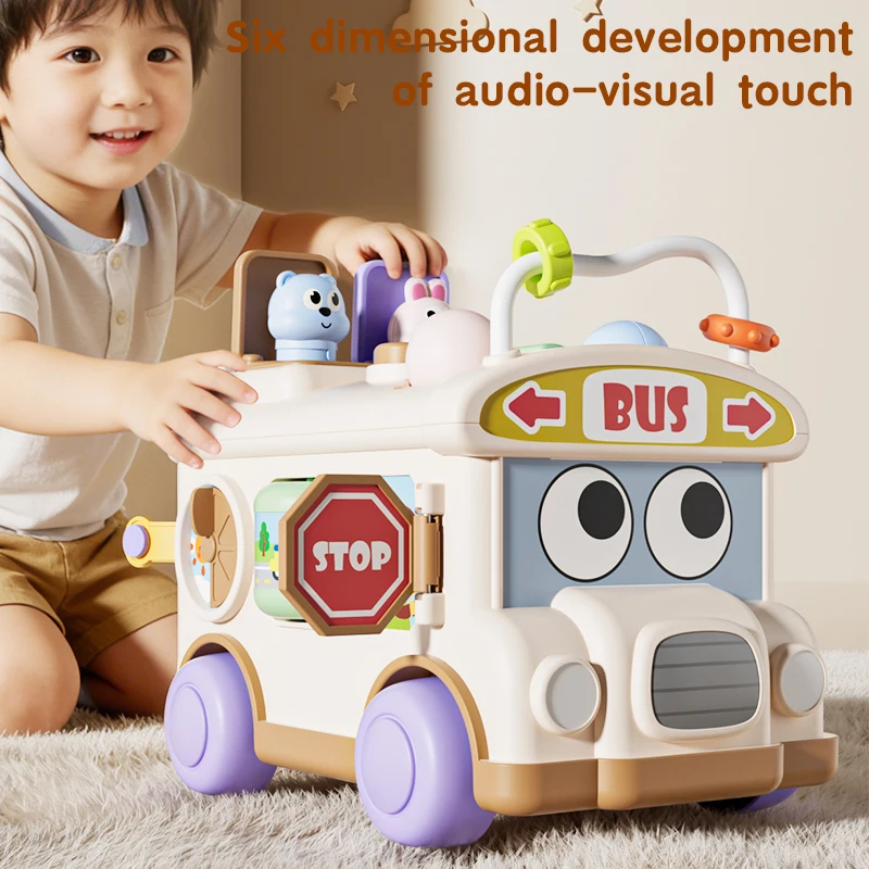 Montessori Educational Baby Bu - Kids Education Activities 评论和价格