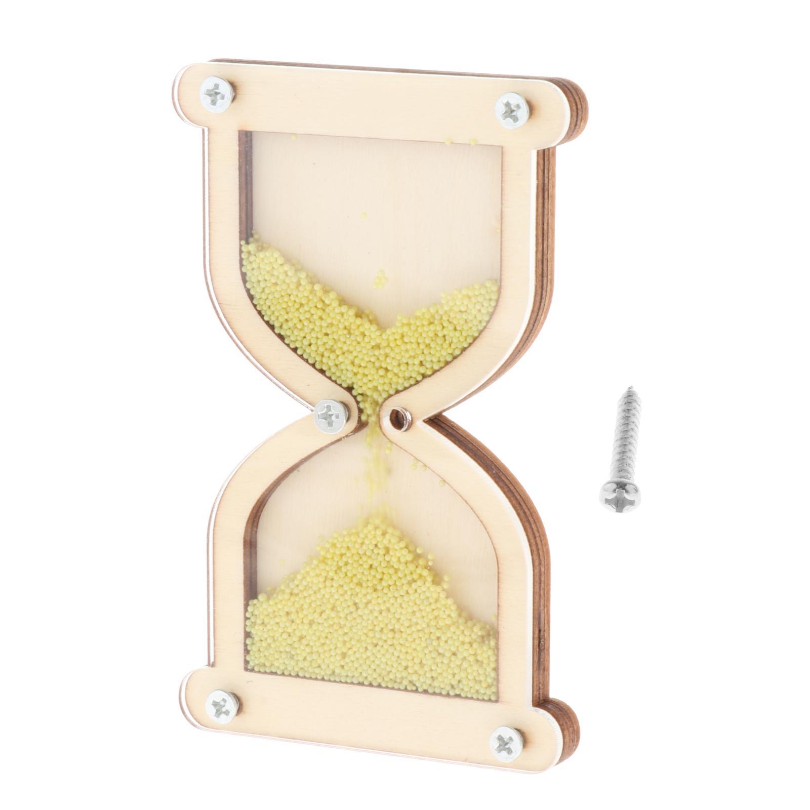Wooden Busy Board Sandglass Ac - Kids Education Activities 评论和价格