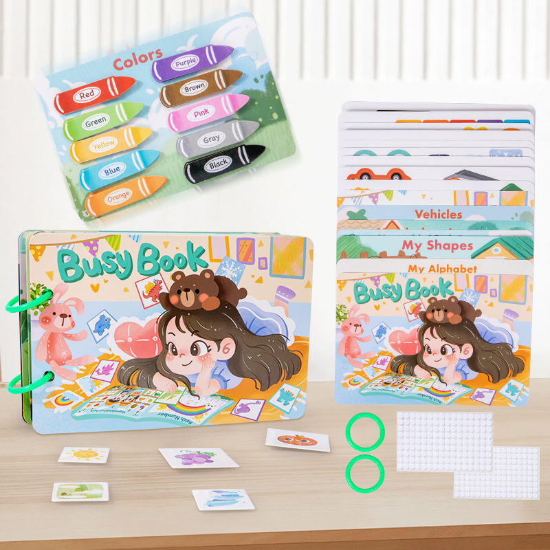 Montessori Children Busy Book  - Kids First Education 评论和价格
