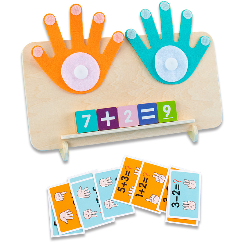 Kids Montessori Toys Wooden Fi - Kids Education Number 评论和价格