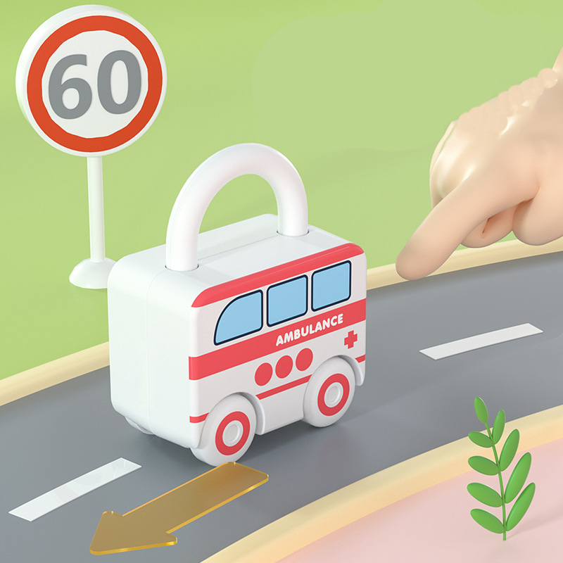 Baby Learning Lock with Key Ca - Kids Education Number 评论和价格