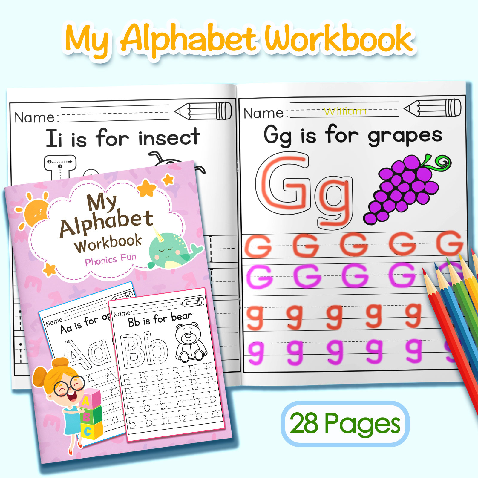 Kids Alphabet Words & Sentence - Kids Education Activities 评论和价格