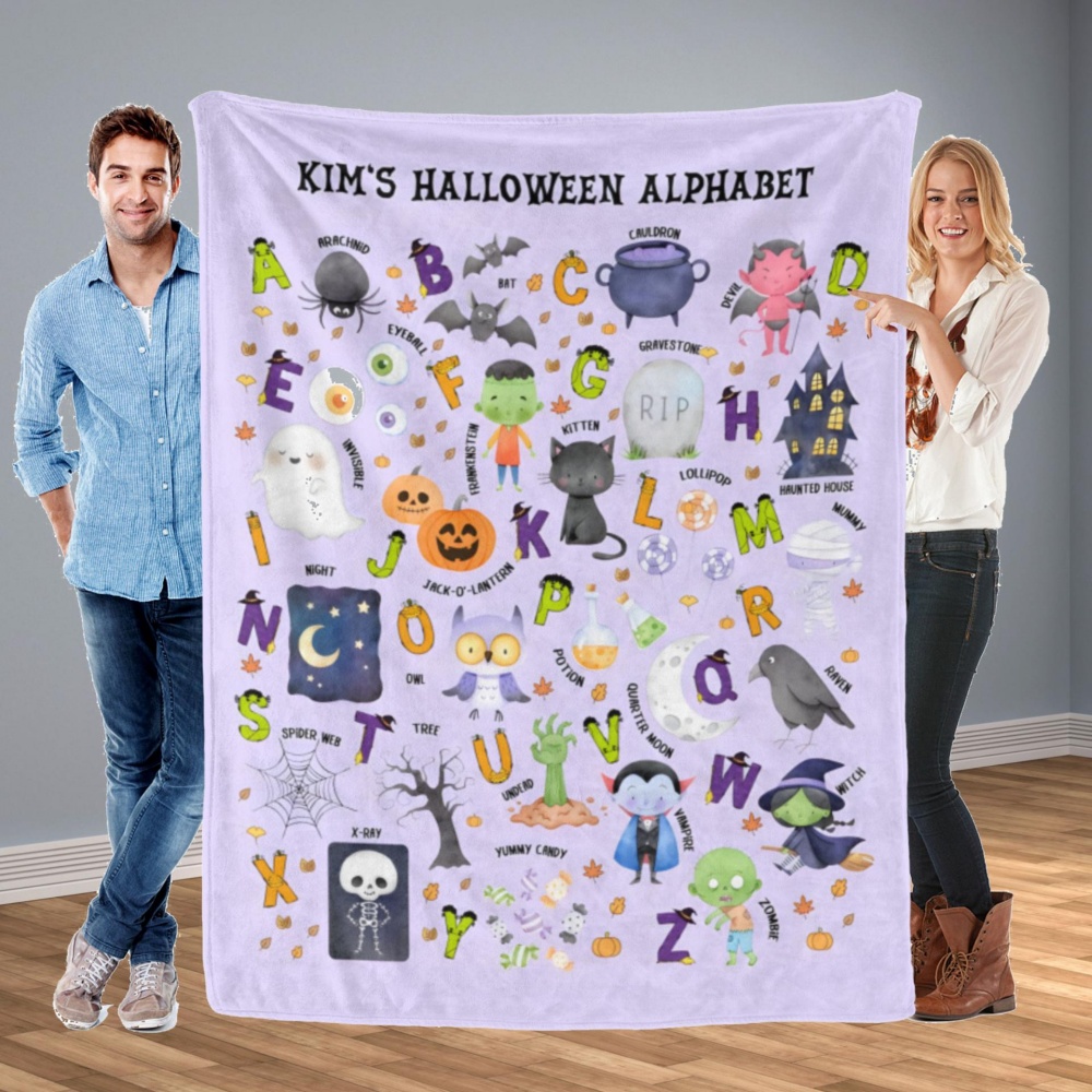 Custom Name Halloween Alphabet - Kids Education Name 评论和价格