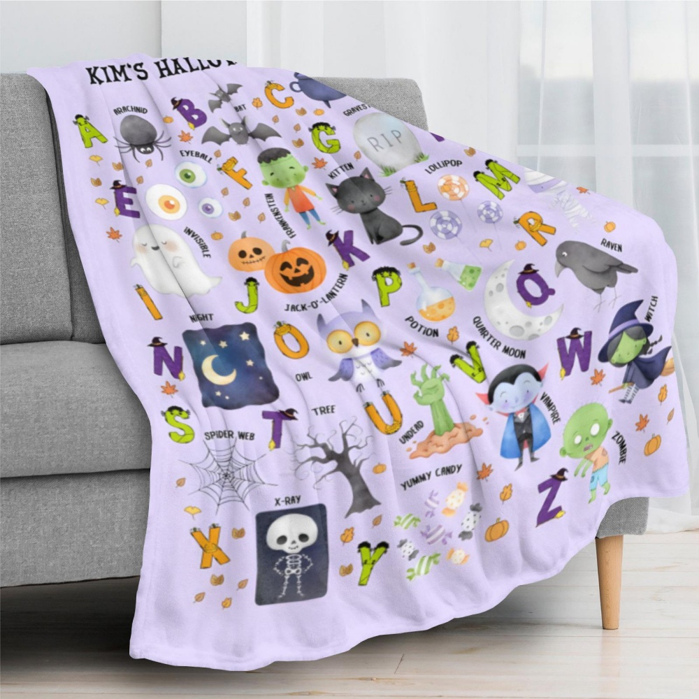 Custom Name Halloween Alphabet - Kids Education Name 评论和价格