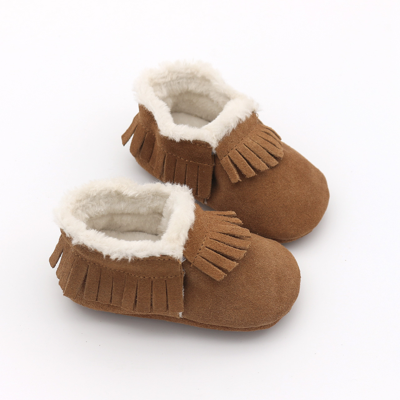 Baby Winter Leather Casual Cri - Kids First Education 评论和价格
